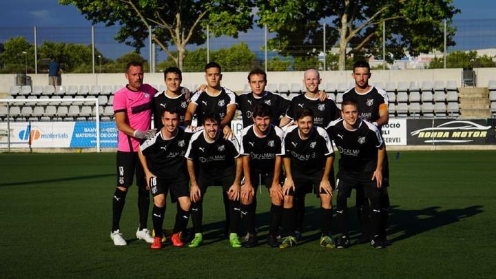 Plantilla del Sitges B. Iván Jiménez