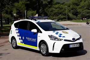 Policia local de Sant Pere de Ribes. Eix