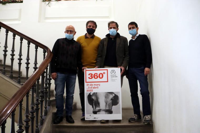 Presentació de la imatge gràfica de la 33a edició de La Mostra d'Igualada. 13 de desembre de 2021. ACN