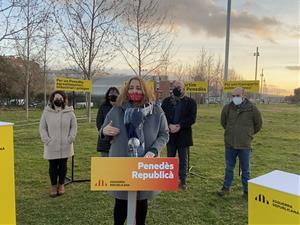 Presentació del programa electoral d'ERC per l'Alt Penedès. Eix