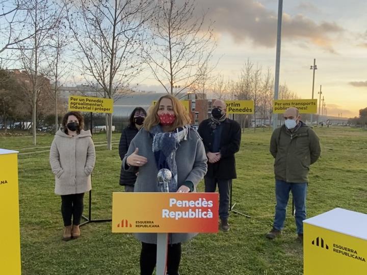 Presentació del programa electoral d'ERC per l'Alt Penedès. Eix