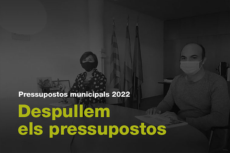 Pressupost 2022 Sant Pere de Ribes. Eix