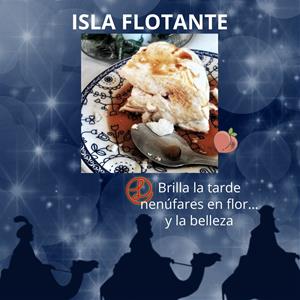 Recetas a fuego y verso: Isla flotante. EIX