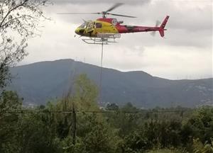 Rescaten un cavall que havia quedat atrapat durant gairebé 24 hores dins un torrent a Sant Llorenç d'Hortons