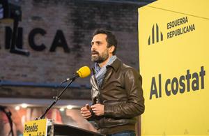 Roger Torrent fa una crida des de Vilafranca a la mobilització “total” per guanyar un president independentista i d’esquerres. ERC