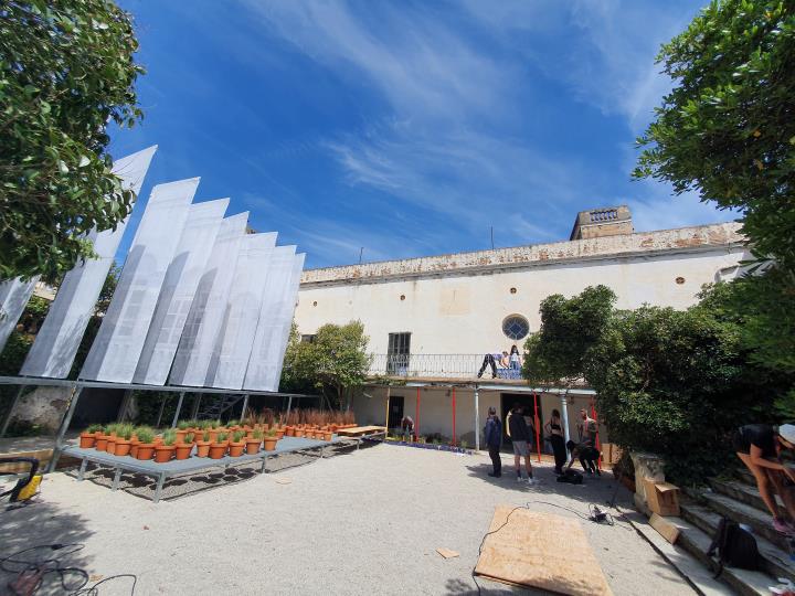 Sant Sadurní d'Anoia inaugura dilluns El pati de Can Guineu. Ajt Sant Sadurní d'Anoia