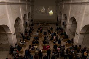 Santa Margarida i els Monjos inaugura la reforma del celler del castell de Penyafort. EIX