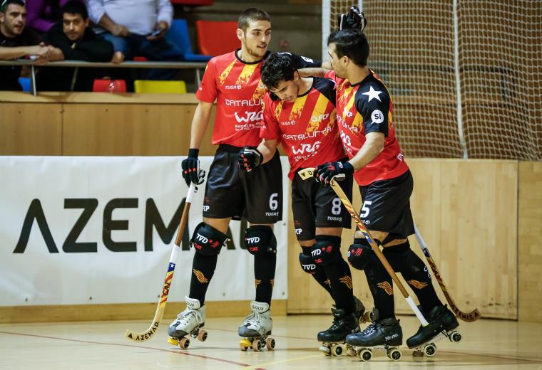 Selecció catalana d'hoquei patins. Eix