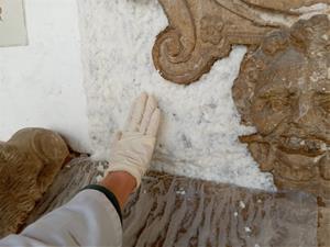S’inicien les tasques de restauració del sarcòfag paleocristià i elements del l’entorn del Racó de la Calma de Sitges