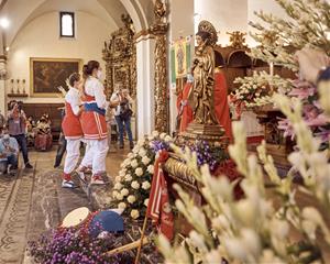 Sitges celebra una Diada de Santa Tecla especial amb pluja i molta emotivitat. Ajuntament de Sitges