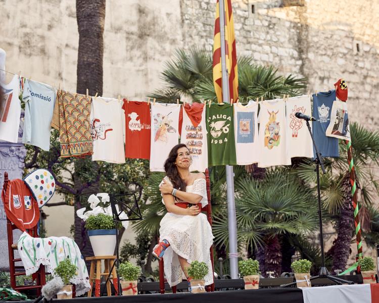 Sitges enceta la Festa Major amb un emotiu pregó de la periodista Eva Martín. Ajuntament de Sitges