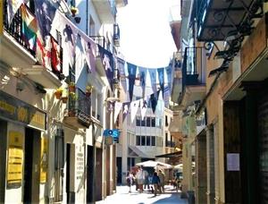 Sitges estrena el concurs ‘Platós al carrer’ per decorar els carrers durant el Festival de Cinema. Ajuntament de Sitges