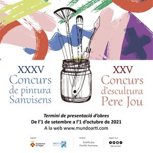 Sitges obre el termini per presentar les obres al XXXV Concurs de Pintura Sanvisens i XXV d’escultura Pere Jou. EIX