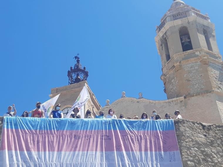 Sitges rep una delegació LGTBIQ+ per donar suport a la Llei trans. Ajuntament de Sitges