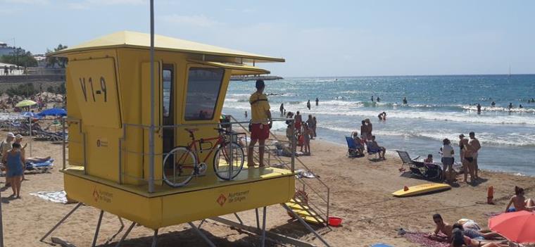 Sitges tanca la temporada 2021 de platges amb més de 41.000 accions preventives. Ajuntament de Sitges