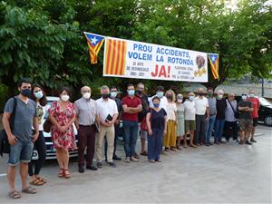 Subirats reclama millores en els encreuaments de la N-340. Ajuntament de Subirats