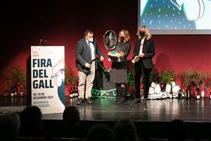 Tana Collados referma la importància dels productes de proximitat en el pregó de la Fira del Gall 2021