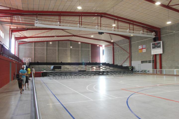 Torrelavit inaugura la remodelació del pavelló amb una jornada de portes obertes. Ajuntament de Torrelavit