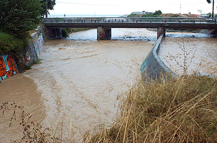 Torrent de La Pastera. Eix