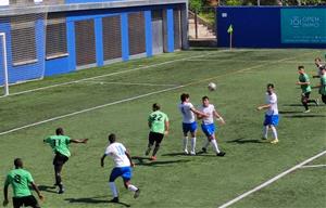 UE Sitges - CF Canyelles. Eix