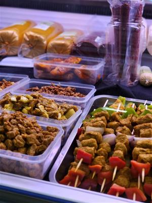 Vegans Vilanova al Mercat del Centre de Vilanova i la Geltrú