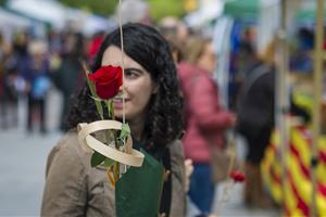Vilafranca celebrarà Sant Jordi a la rambla de Sant Francesc amb parades de roses i llibres estrictament professionals