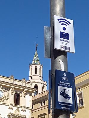 Vilafranca ofereix WI-FI d’accés lliure i gratuït en diversos punts de la ciutat