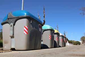Vilanova constata que a la ciutat hi falten el 25% dels contenidors i reclama a l'empresa concessionària que els reposi