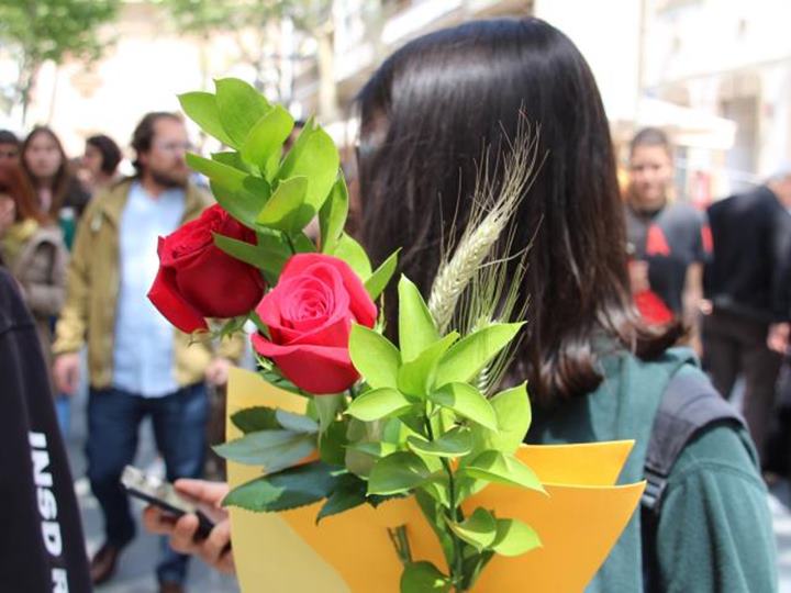 Vilanova es prepara per viure la diada de Sant Jordi al carrer. Ajuntament de Vilanova
