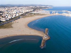 Vilanova i la Geltrú, laboratori per analitzar els efectes del canvi climàtic a la costa. Ajuntament de Vilanova