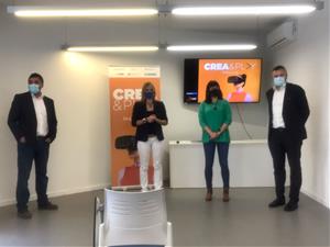 Vilanova i la Geltrú presenta Crea&Play un centre de gamificació i de realitat virtual. Susana Nogueira