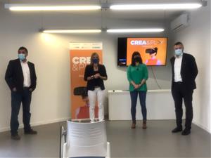 Vilanova i la Geltrú presenta Crea&Play un centre de gamificació i de realitat virtual. Susana Nogueira