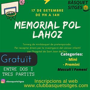 10 edició Memorial Pol Lahoz