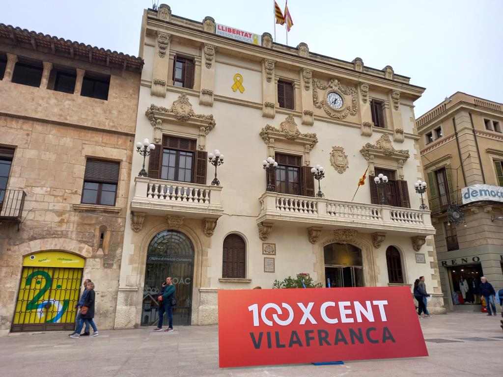 100xCent Vilafranca. Eix