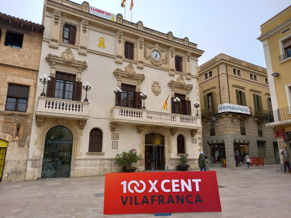 100xCent Vilafranca. Eix