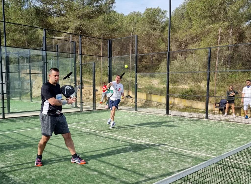 1er Torneig de Pàdel de Setmana Santa de Canyelles. Eix