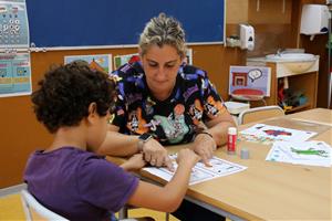 A l'Escola Vora del Mar de Cubelles, fa més de deu anys que treballen l'educació inclusiva