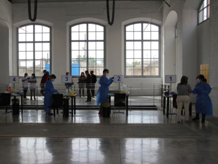 A partir del 12 de gener el Museu del Ferrocarril de Vilanova tornarà a ser punt de vacunació. Ajuntament de Vilanova
