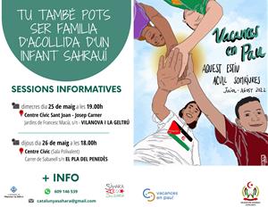 Acció Solidària amb el Sàhara busca famílies a Vilanova per acollir infants sahrauís aquest estiu. EIX