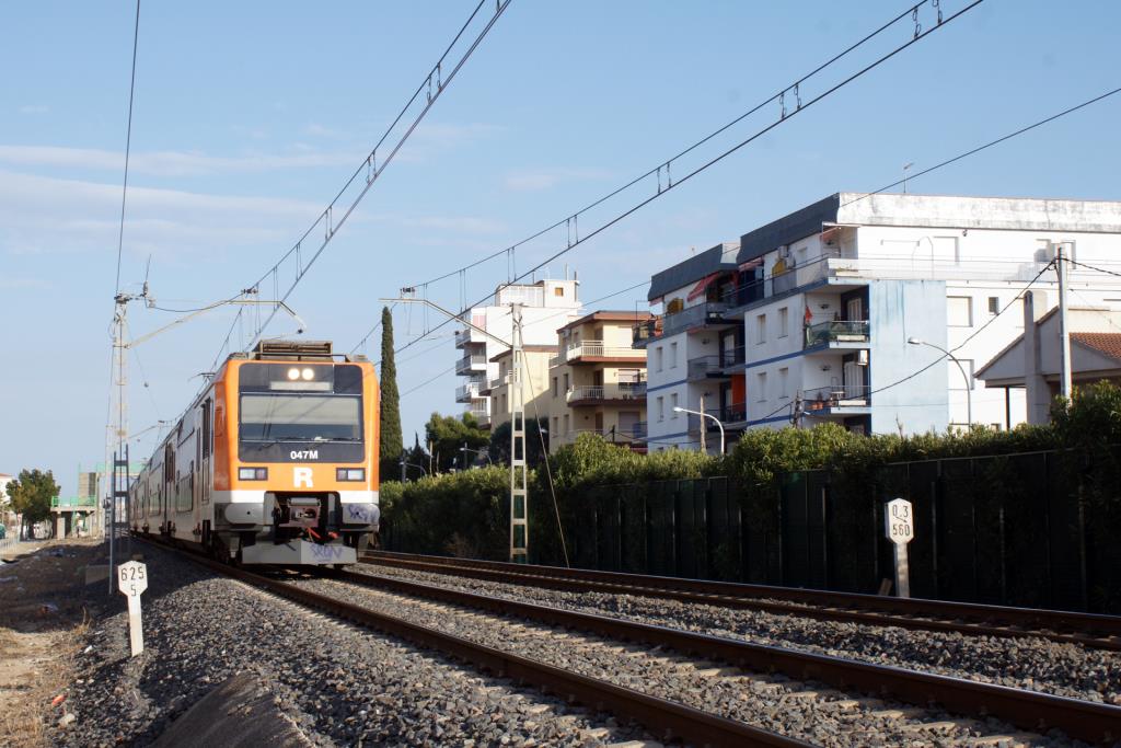 Adif substituirà travesses de la via del tren entre Calafell i Gavà. Ajuntament de Calafell