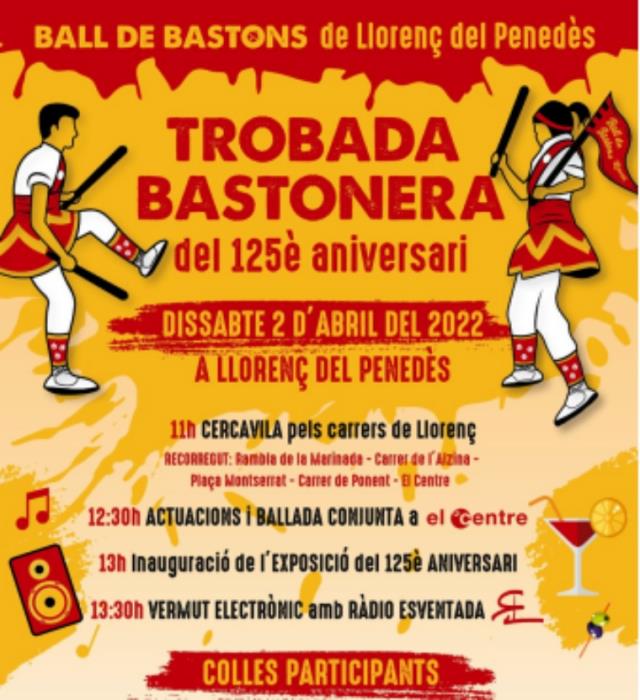 125è aniversari del Ball de Bastons de Llorenç