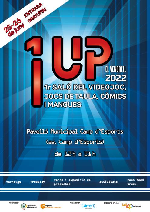 1r Saló del Videojoc, jocs de taula, còmics i mangues “1UP”