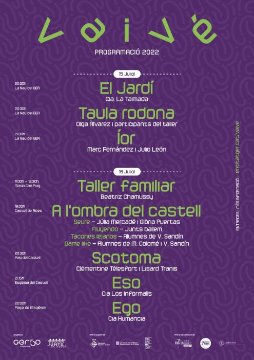 2a edició del Festival de Dansa Contemporània Vaivé