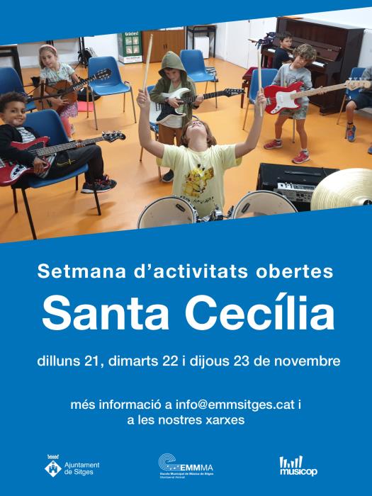 Activitats obertes a l’Escola Municipal de Música Montserrat Almirall