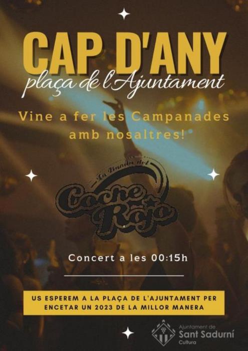 Campanades i Concert de Cap d'Any a Sant Sadurní