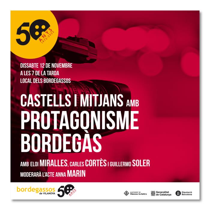 Castells i mitjans amb protagonisme Bordegàs