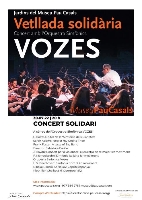 Concert Solidari VOZES