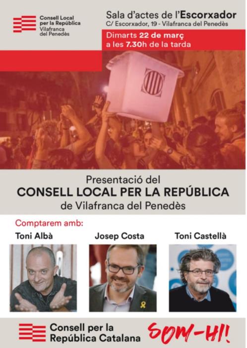 Consell Local de la República de Vilafranca del Penedès 