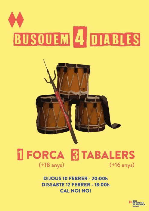 Convocatòria del Ball de Diables de Vilafranca