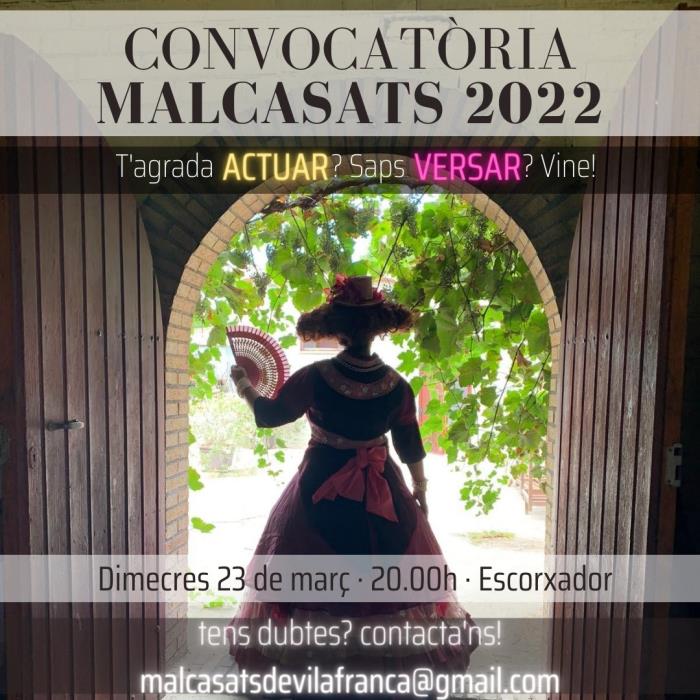 Convocatòria del Ball dels Malcasats de Vilafranca del Penedès